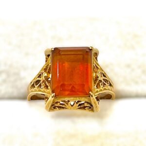 K18 トパーズ リング